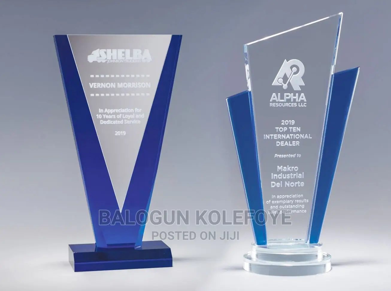 Acrylic Award, Crystal Award, Wood Plaque, Trophy, Medal