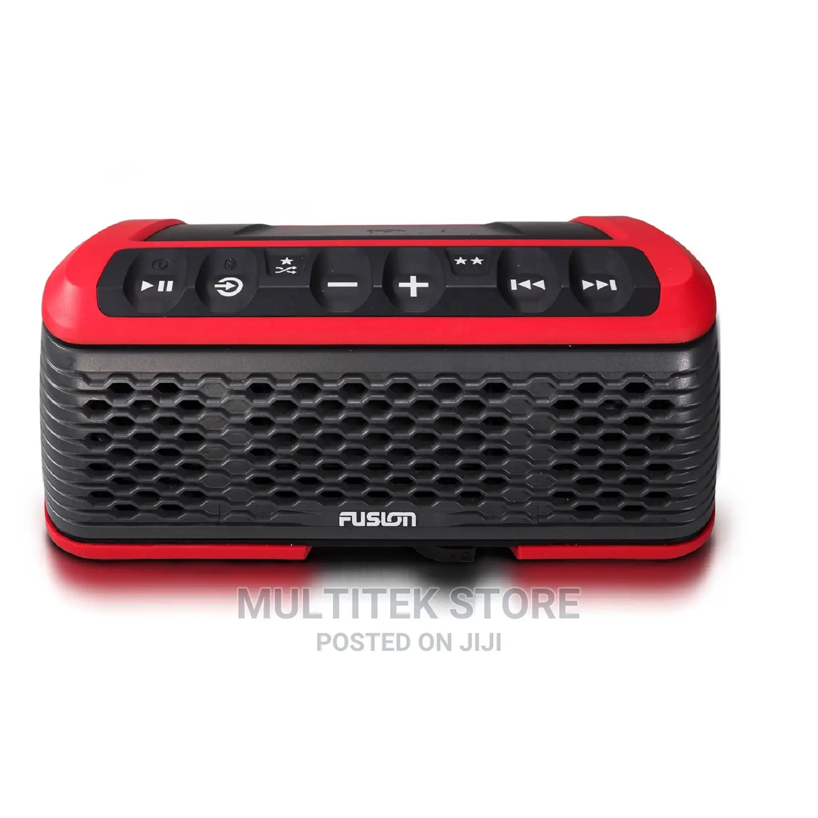 Stereo Active Integrated Portable Stereo System - Red