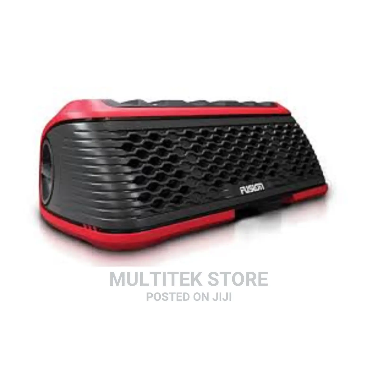 Stereo Active Integrated Portable Stereo System - Red