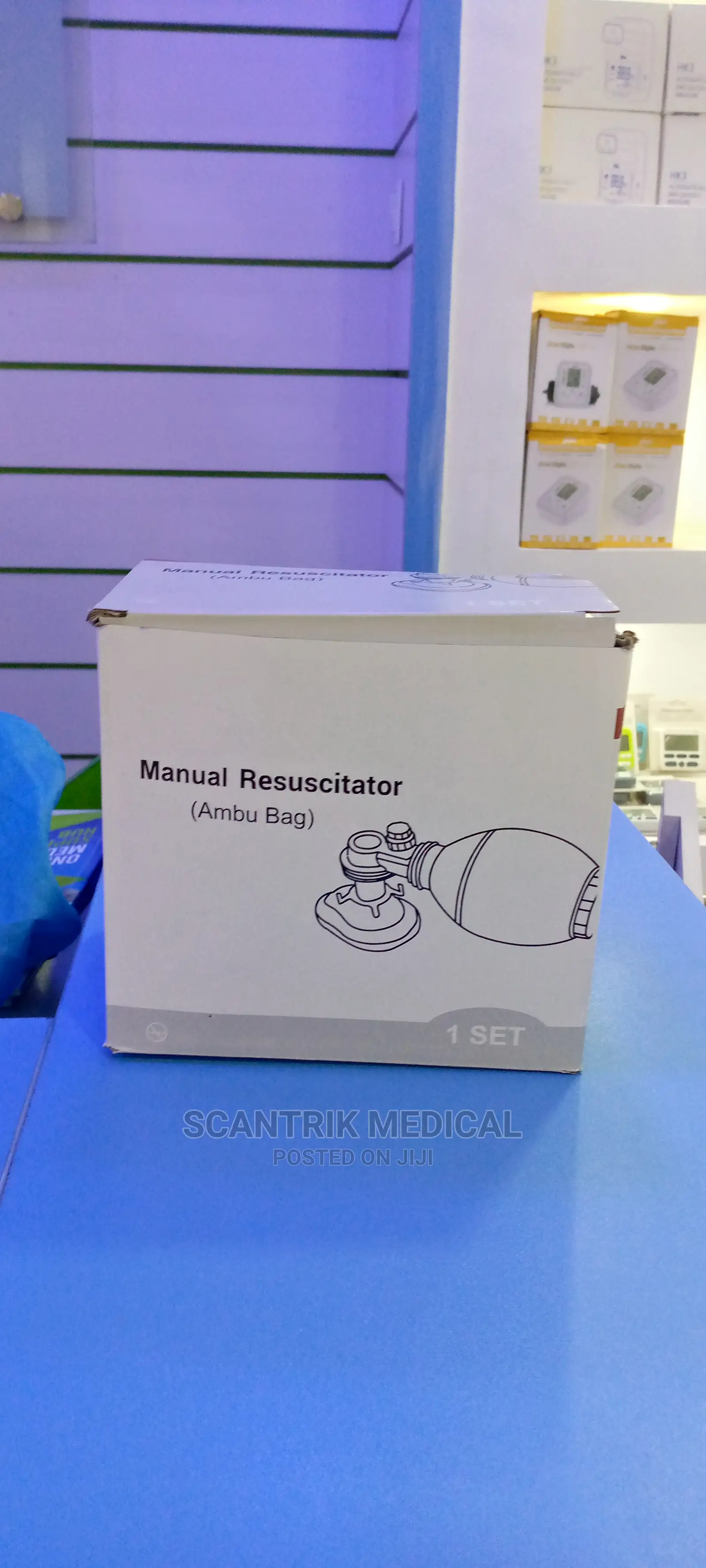 Medicare Manual-Resuscitator Ambu Bag, Oxygen Tube