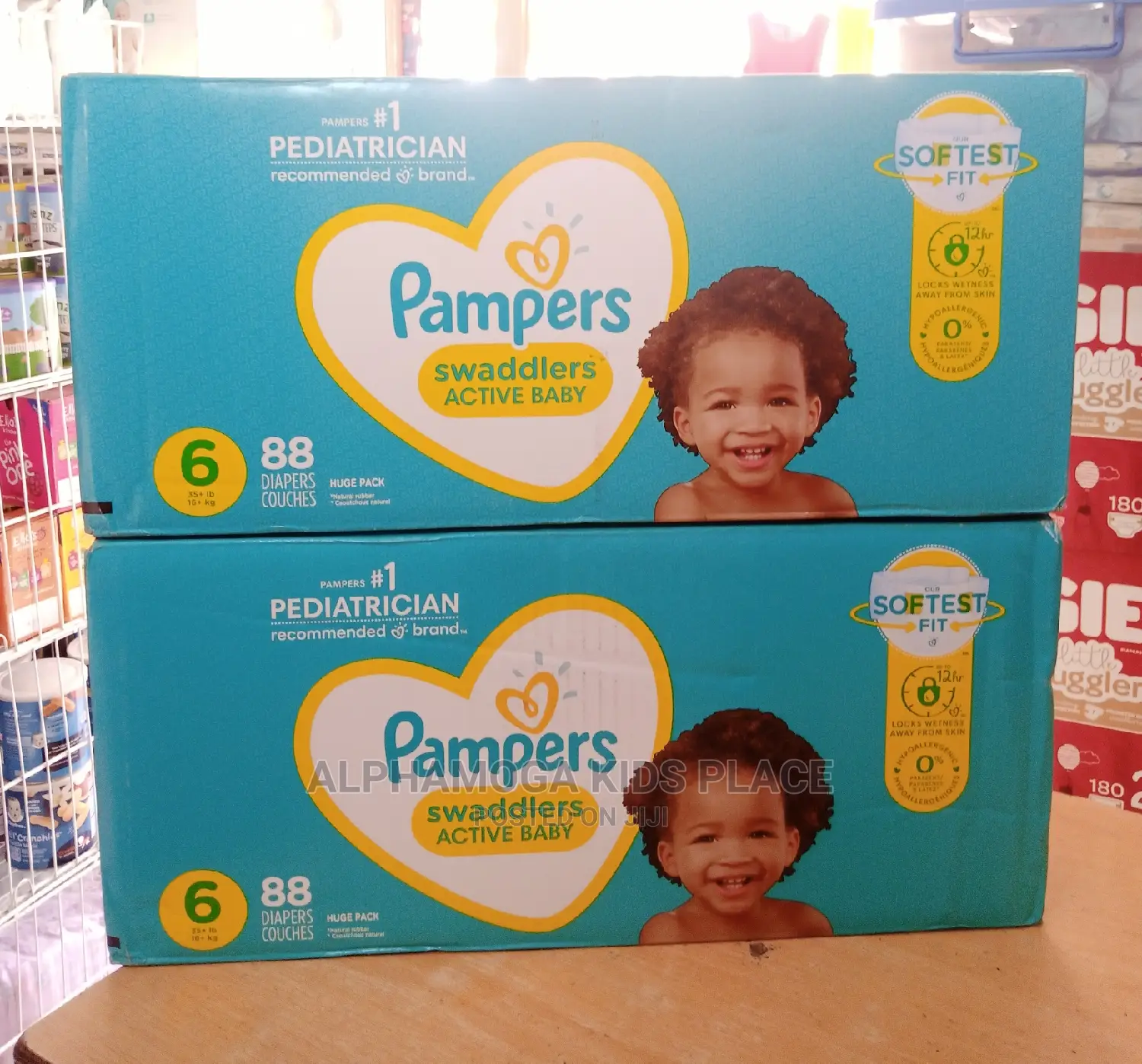 Pampers Swaddlers Size 6(84)