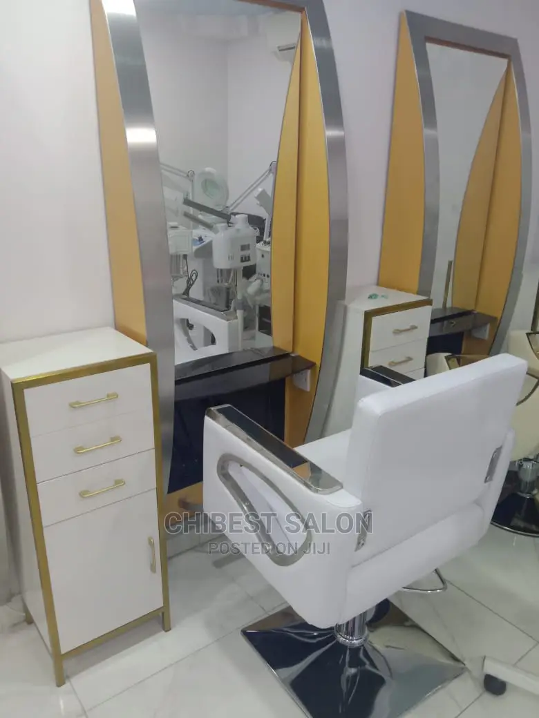 Gold Salon Mirror