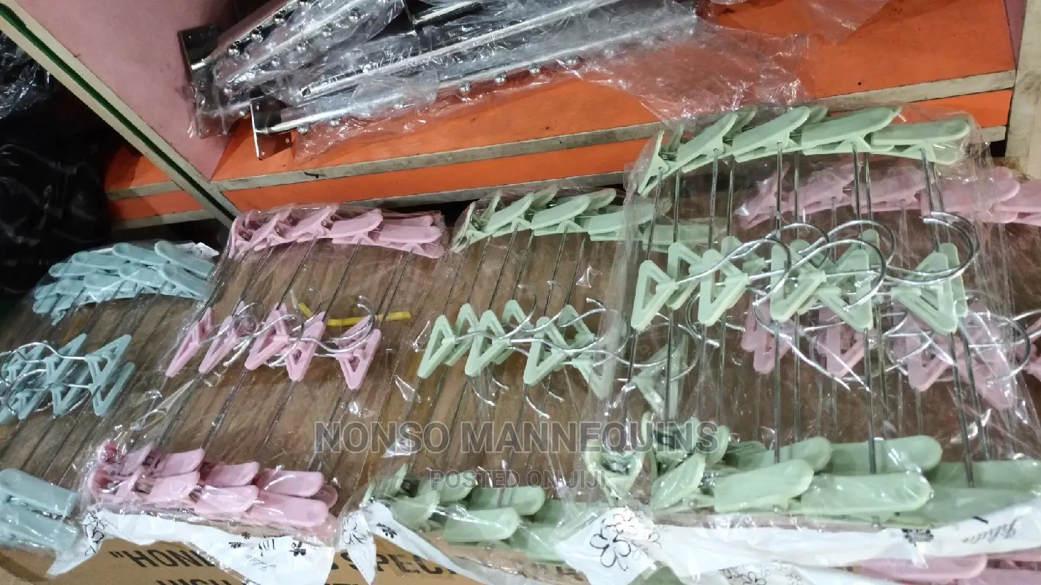 Different Colours Clip Hangers