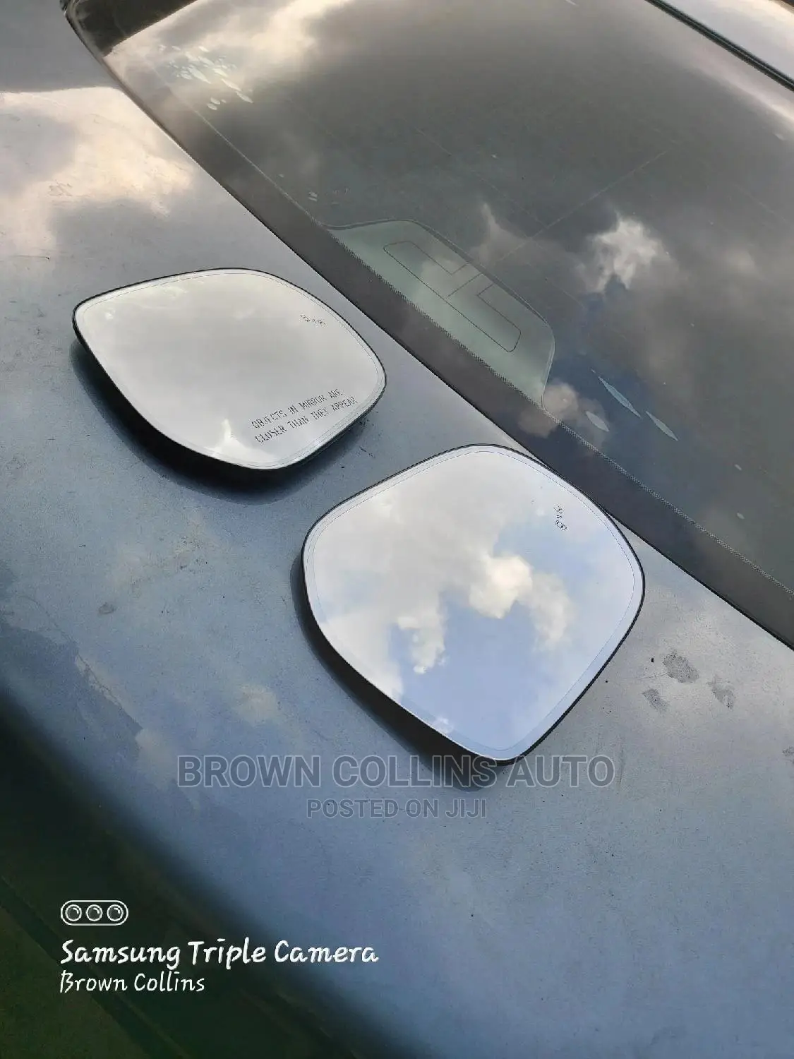 Side Mirror Glasses Gx460 2013-2019 With BSM Sensors