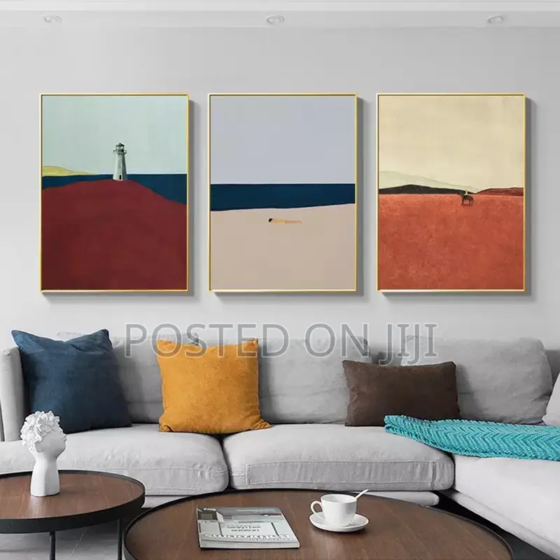 Abstract Dream Road Scenery Canvas