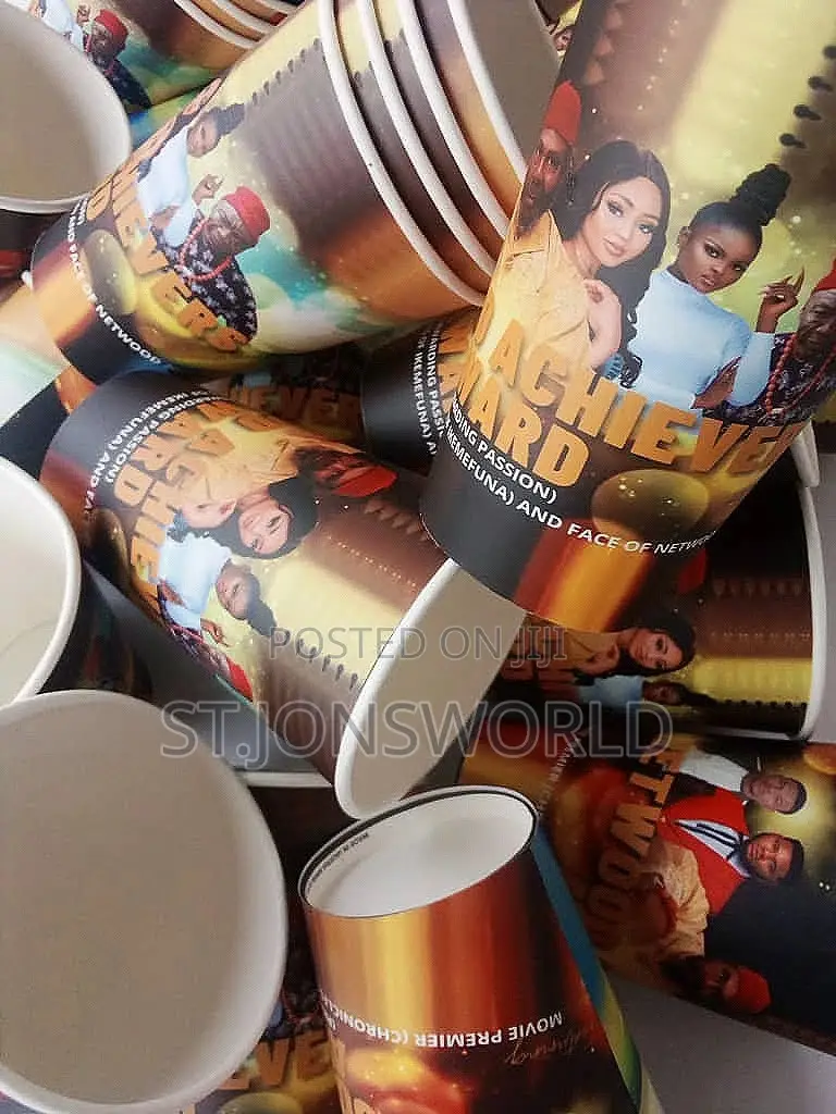 Branded Disposable Cups for Parties