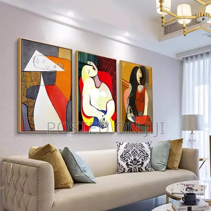 Abstract Modern Picasso Canvas Painting