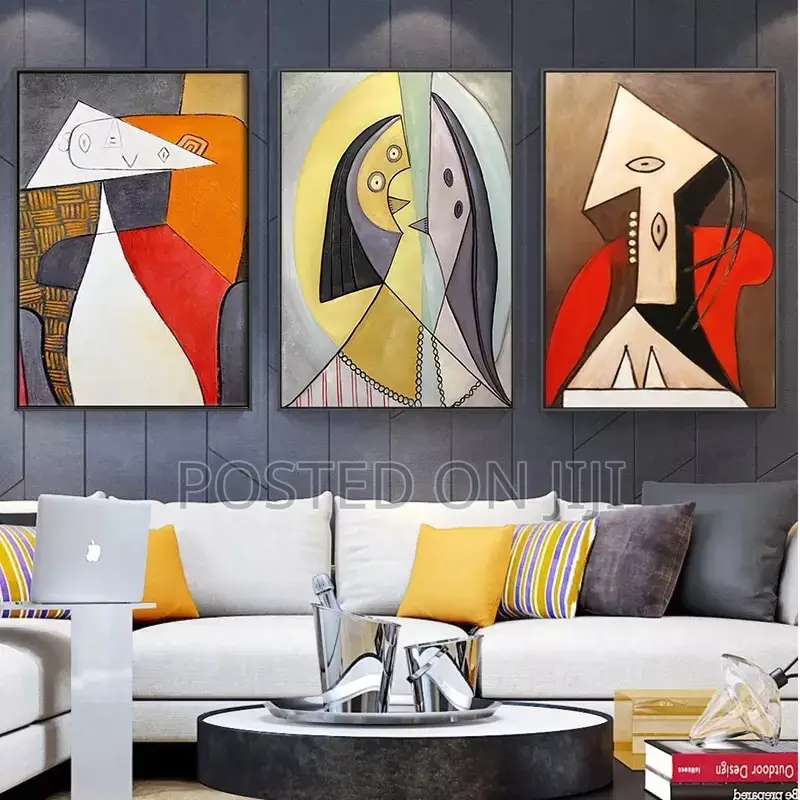Abstract Modern Picasso Canvas Painting