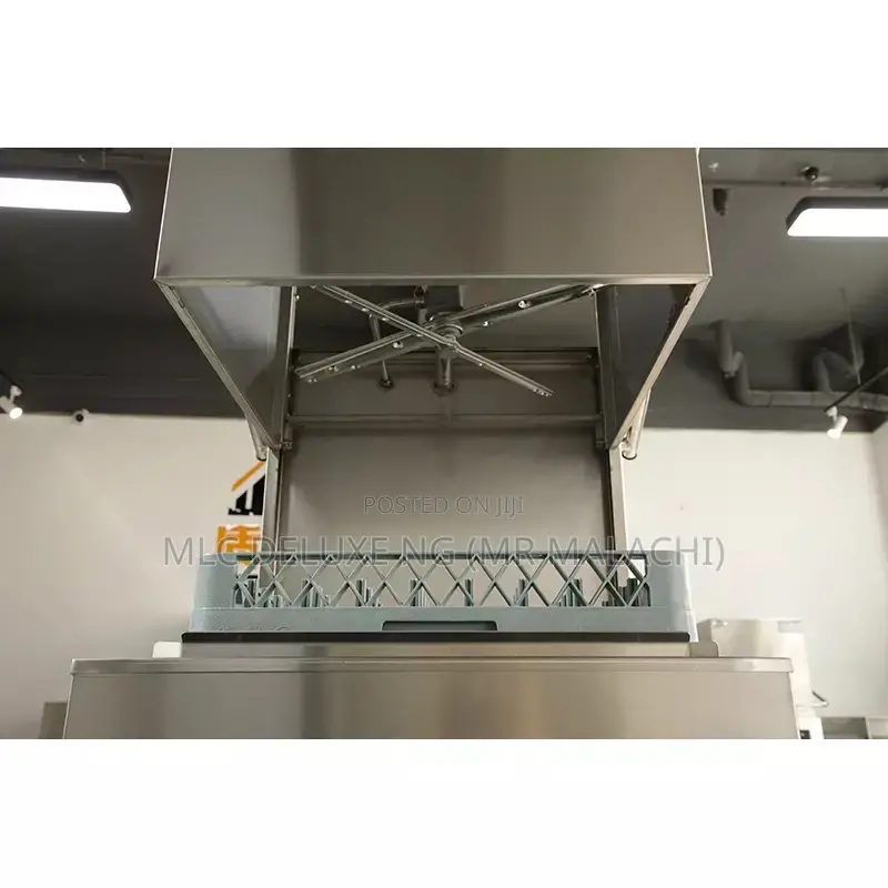 Industrial Dish Washer (1,000 Plates/H) Pure Stainless Steel