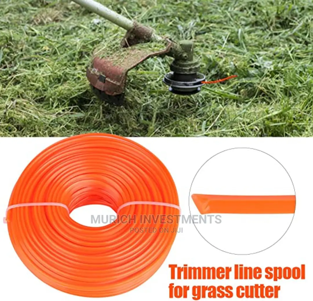 2.4mmx250m Nylon Trimmer Line Whipper Cord Wire Brushcutter
