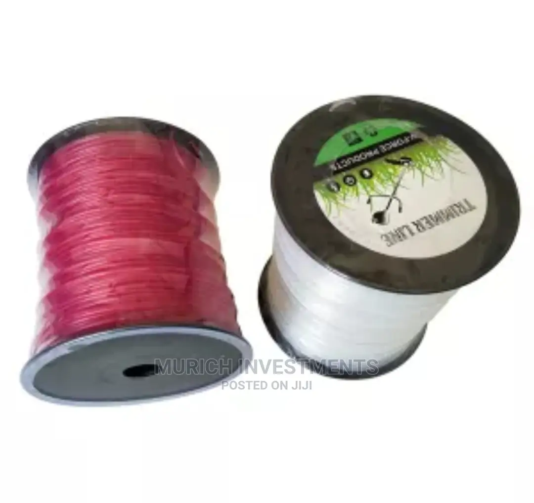 2 4mmx500m Nylon Trimmer Line Whipper Cord Wire Brush Cutter