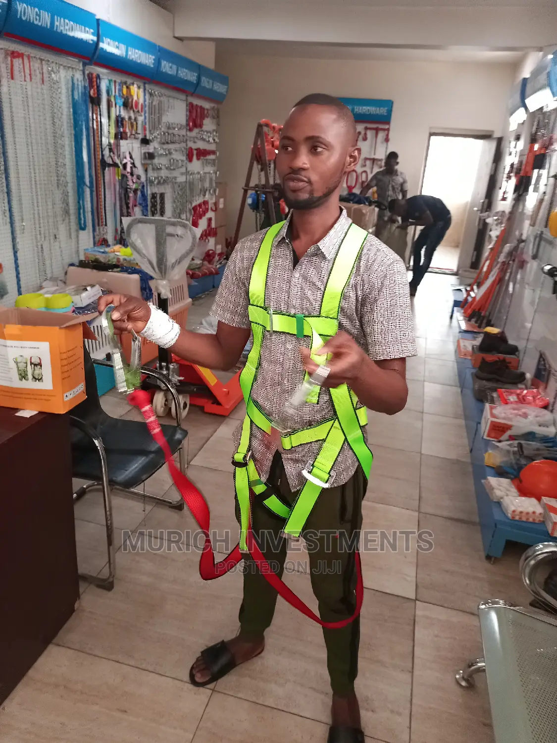 Safety Body Harness With 2 Hook