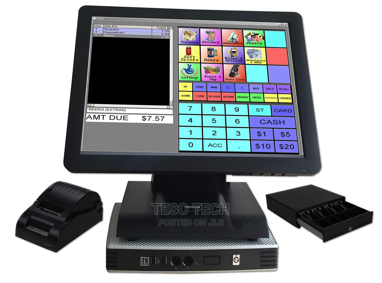 Pos and Cash Registers System