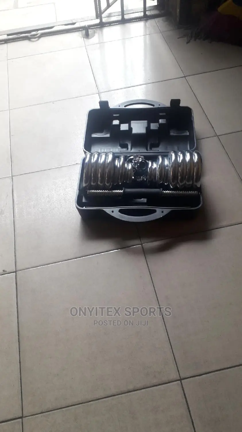 30kg Chrome Dumbbell Set