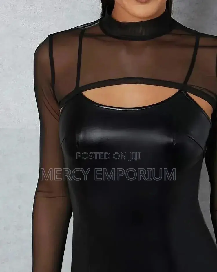 Leather Dress Without the Top