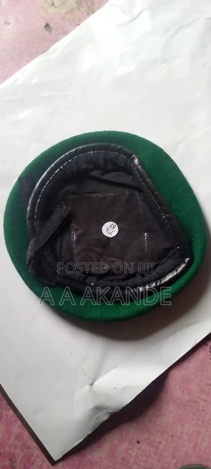 Green Security Beret Cap