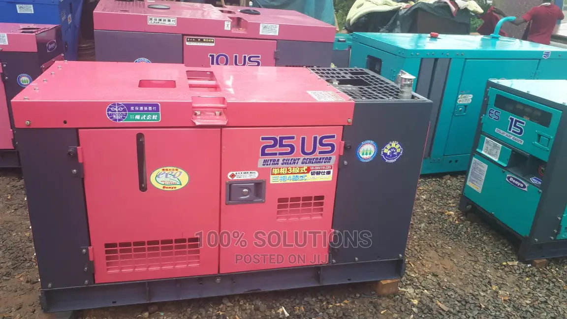 25kva Sound Proof Denyo Generator