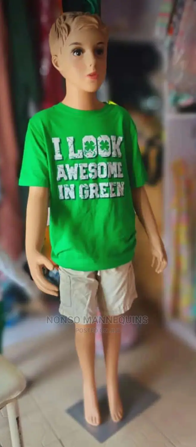 Age 5 to 12 Years Cute Plastic Male Kid MANNEQUIN