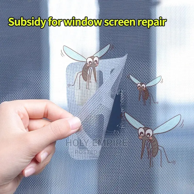 Fix Net Window Adhesive Anti Mosquito Fly Bug Insect Repair