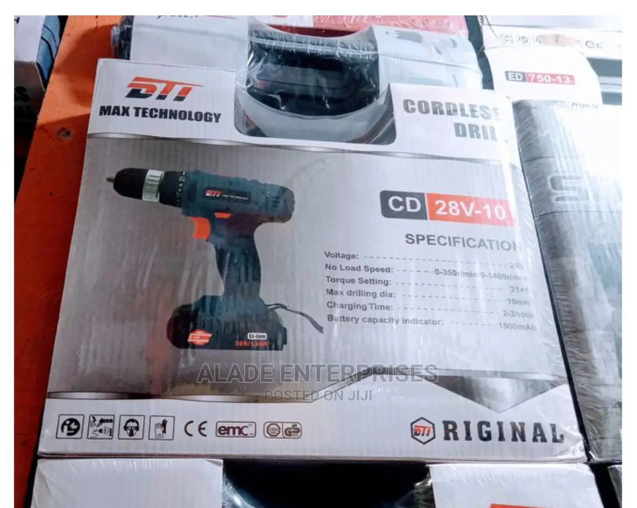 28v High Quality Cordless Drill