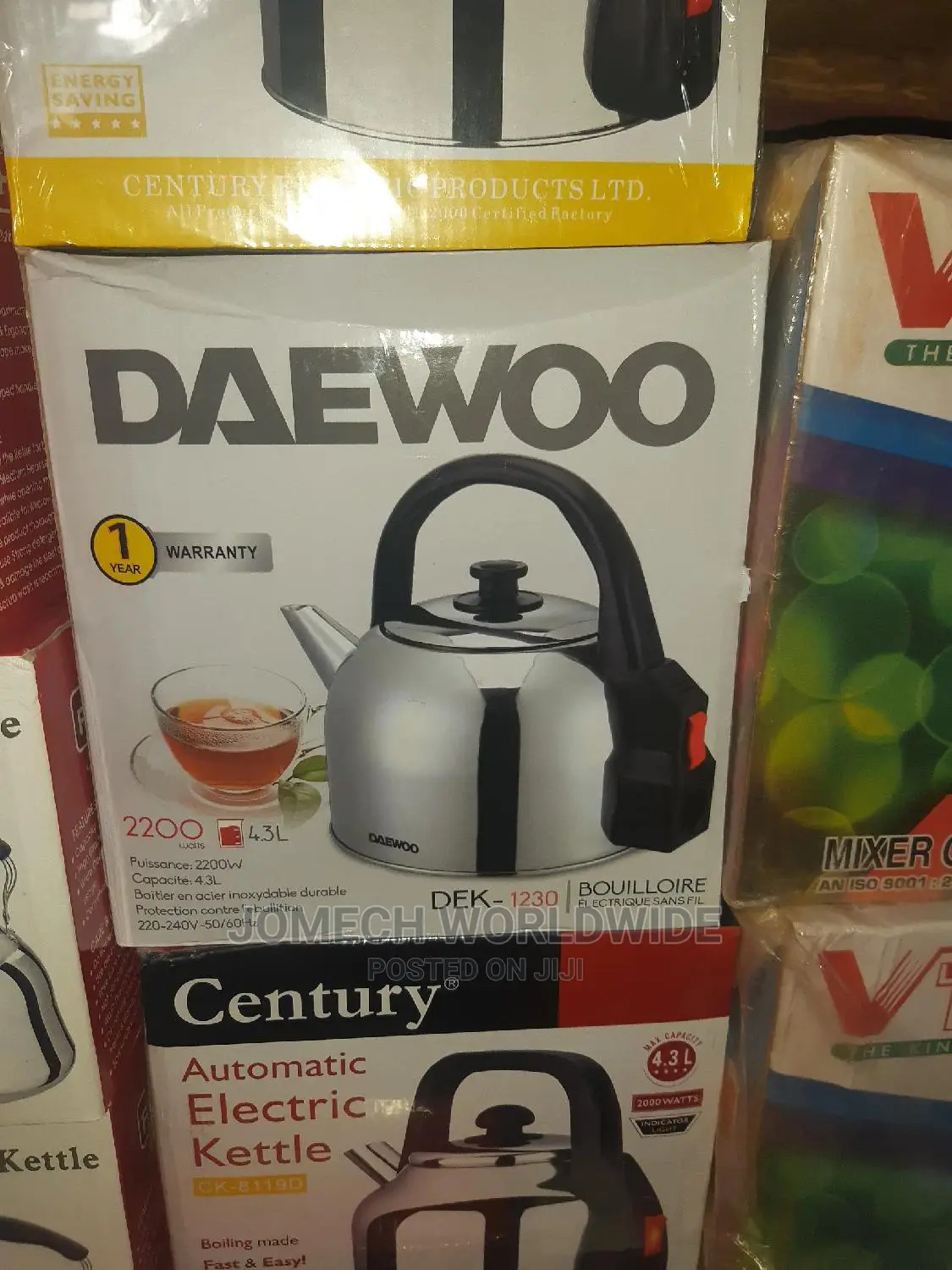 Daew00 Kettle 4.5liters
