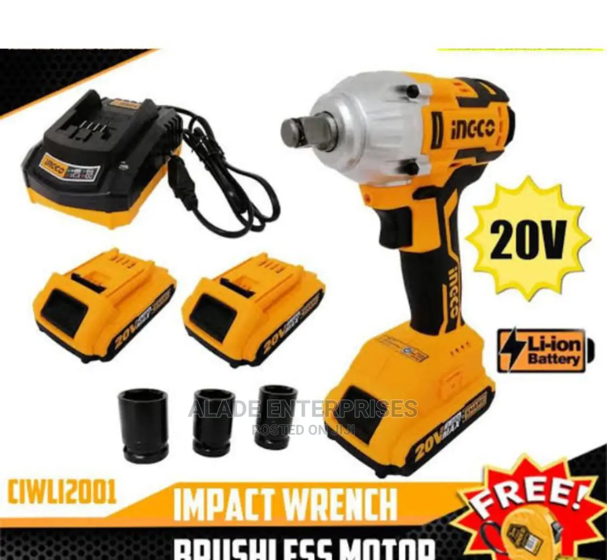 Ingco Wrench 20v