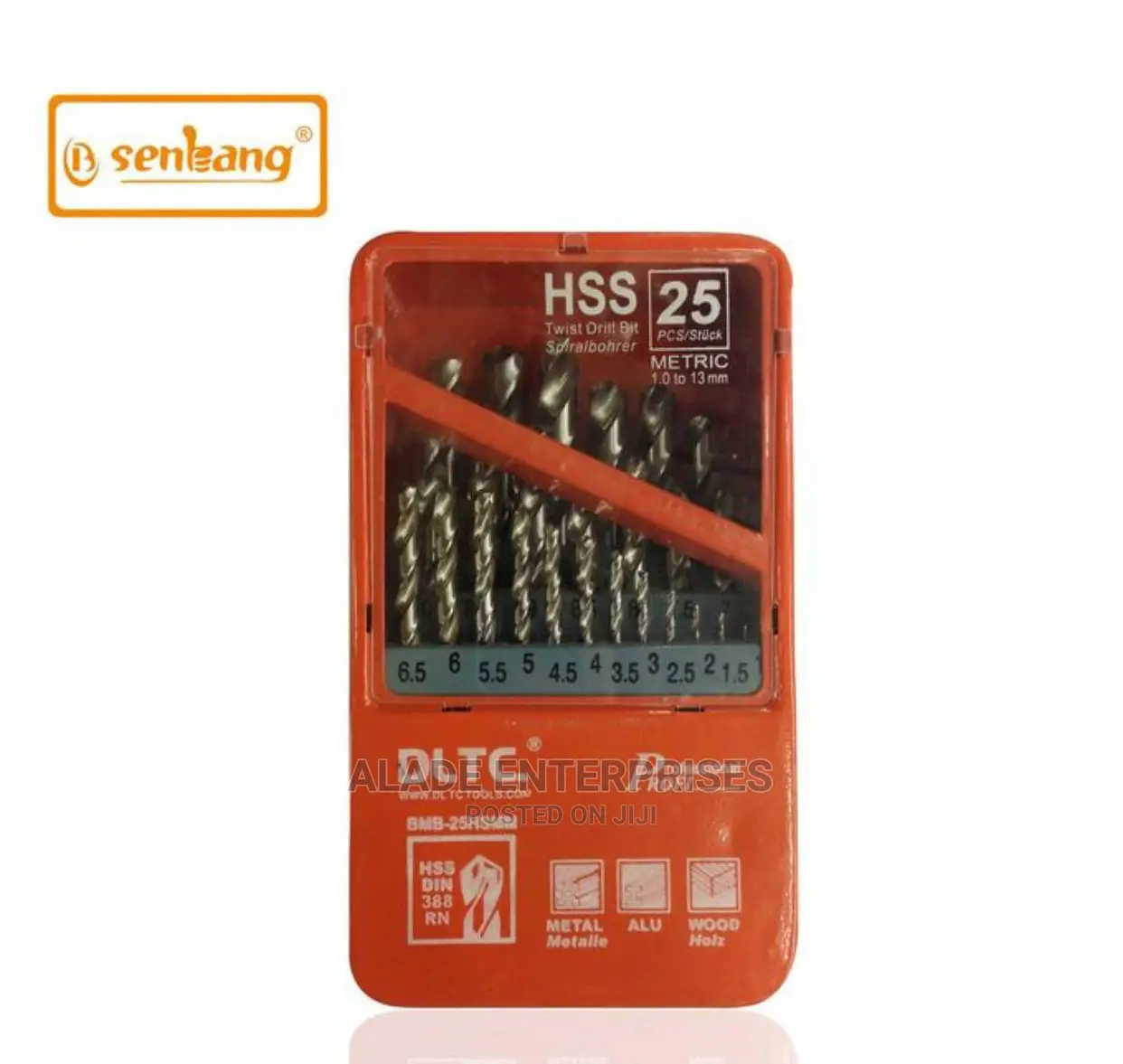 1 to 13mm DRILL BIT SET