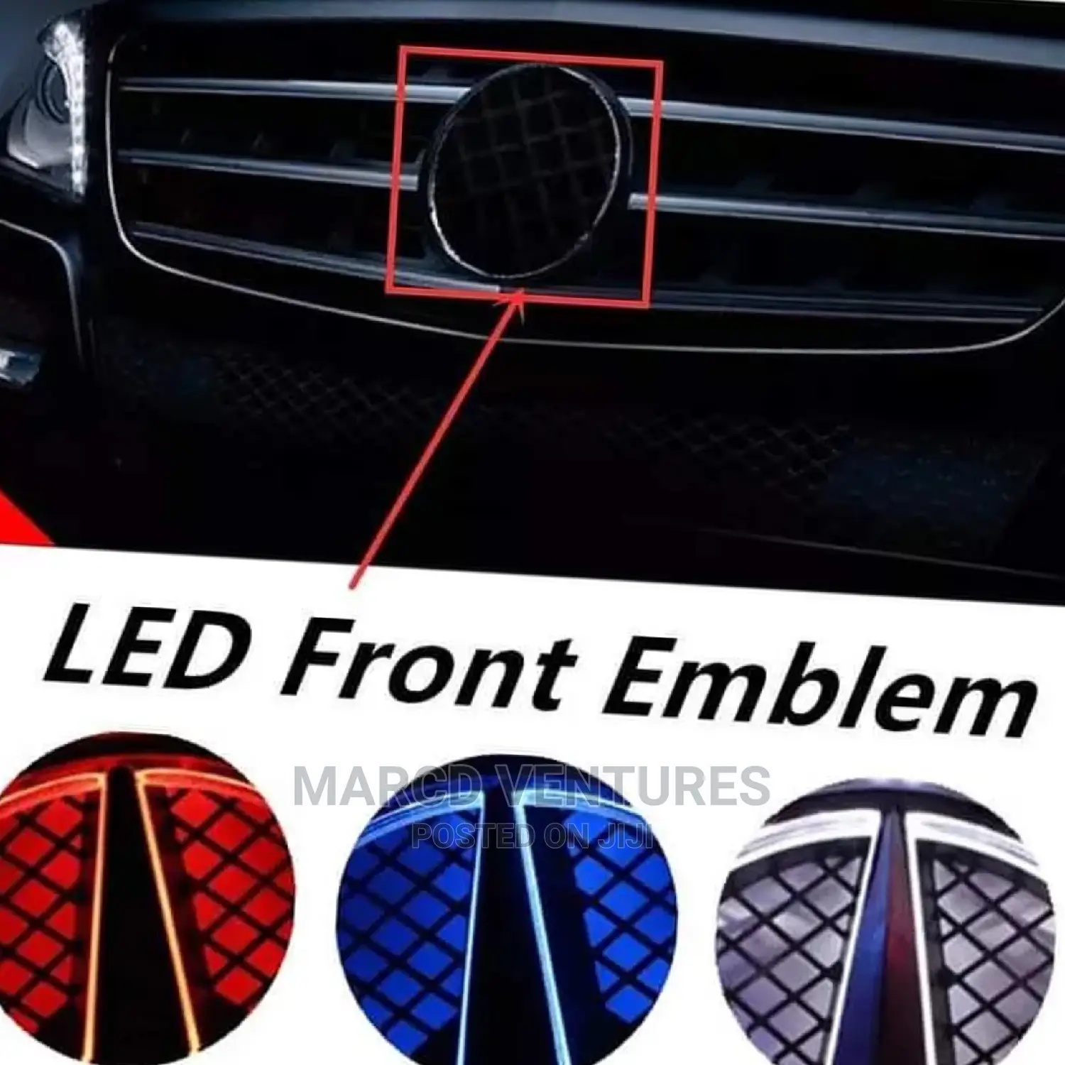 Stainless Front Grill Brand Logo