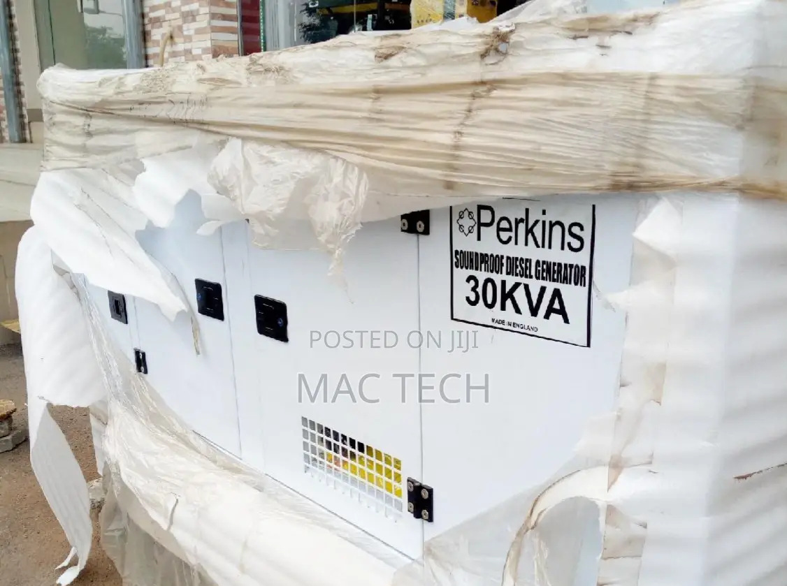 30 Kva Perkins Soundproof Generator