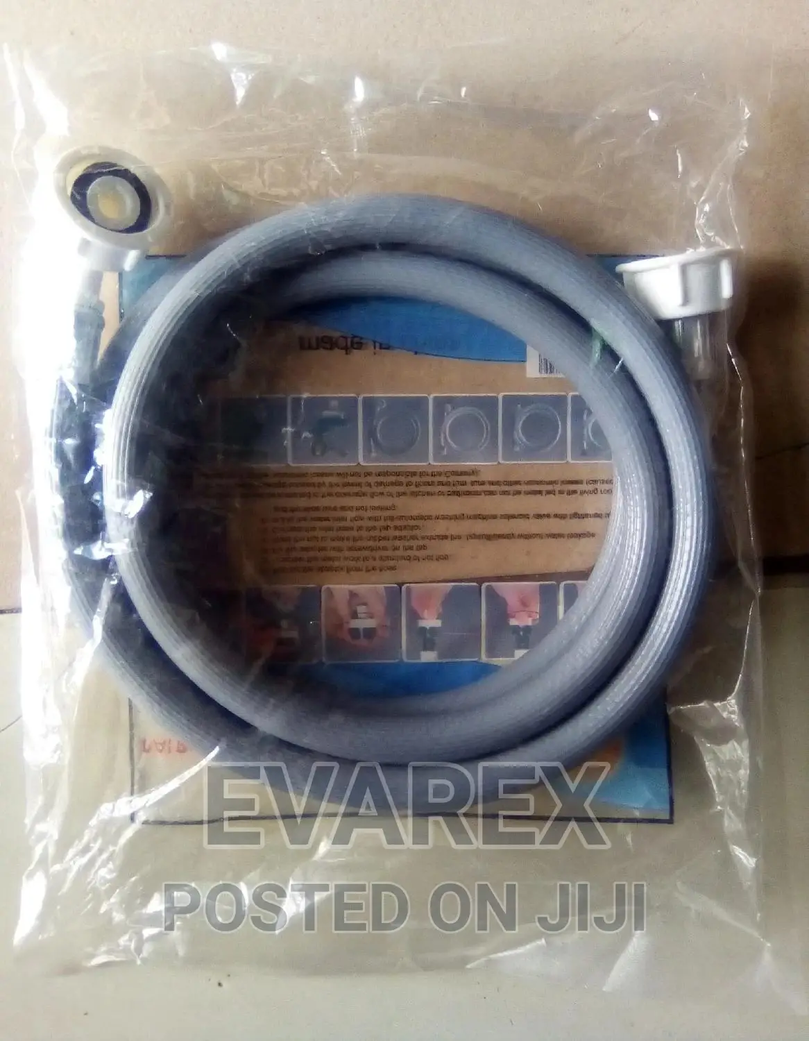 Washing Machine Hose. Supply Wash Machine Hose 1.5mtr Size.