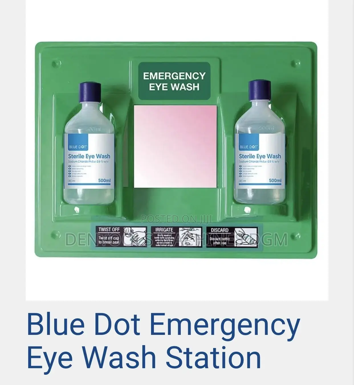 Blue Dot Emergency Eye Wash Station