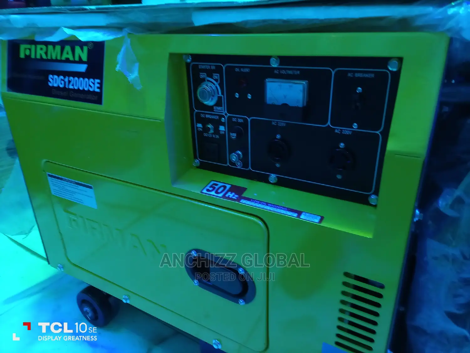 Firman 12kva Soundproof Diesel Generator Wit 100%Copper Coil