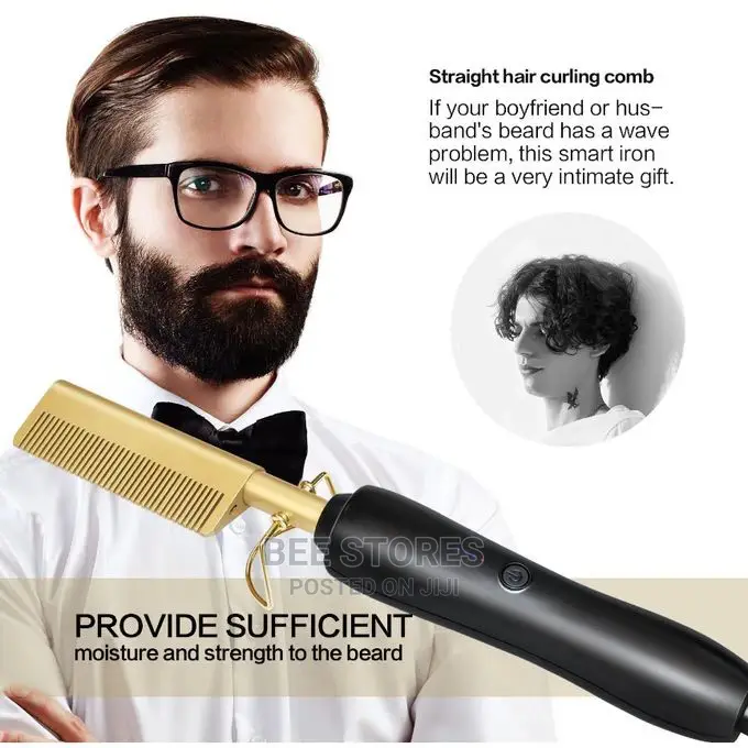 Hot Electric Heating Hair Straightener/Hair Curlier. Hair