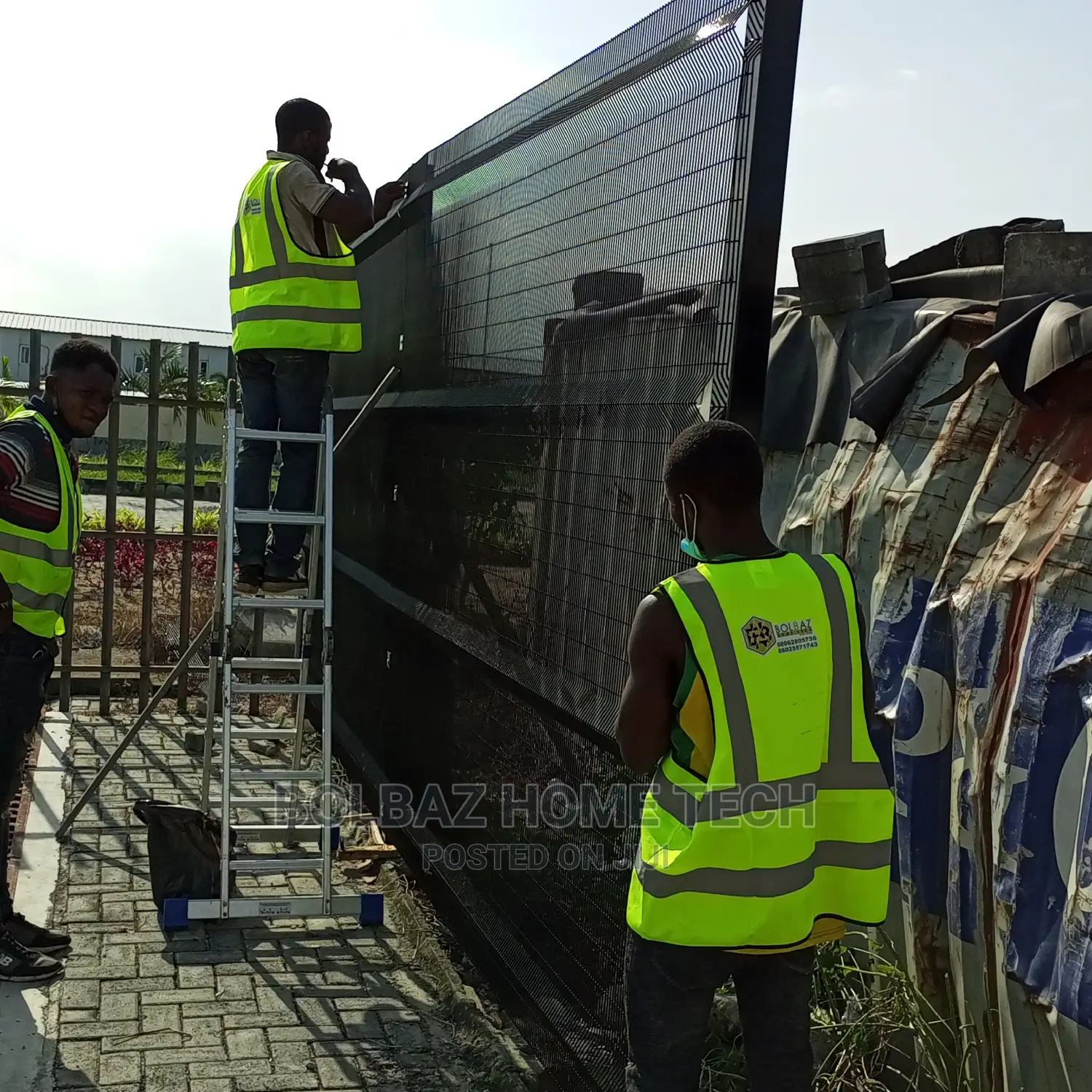 See-Through Fence; Anti-Finger Panel Mesh