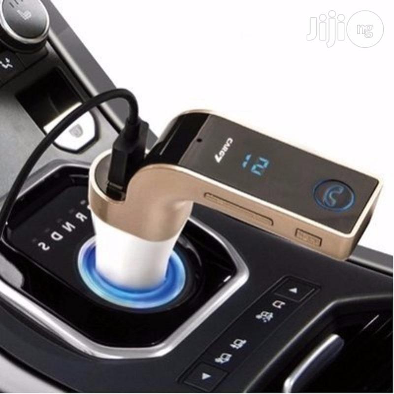 Bluetooth Car Kit G7 FM Transmitter, Mp3 Player & Car Charger
