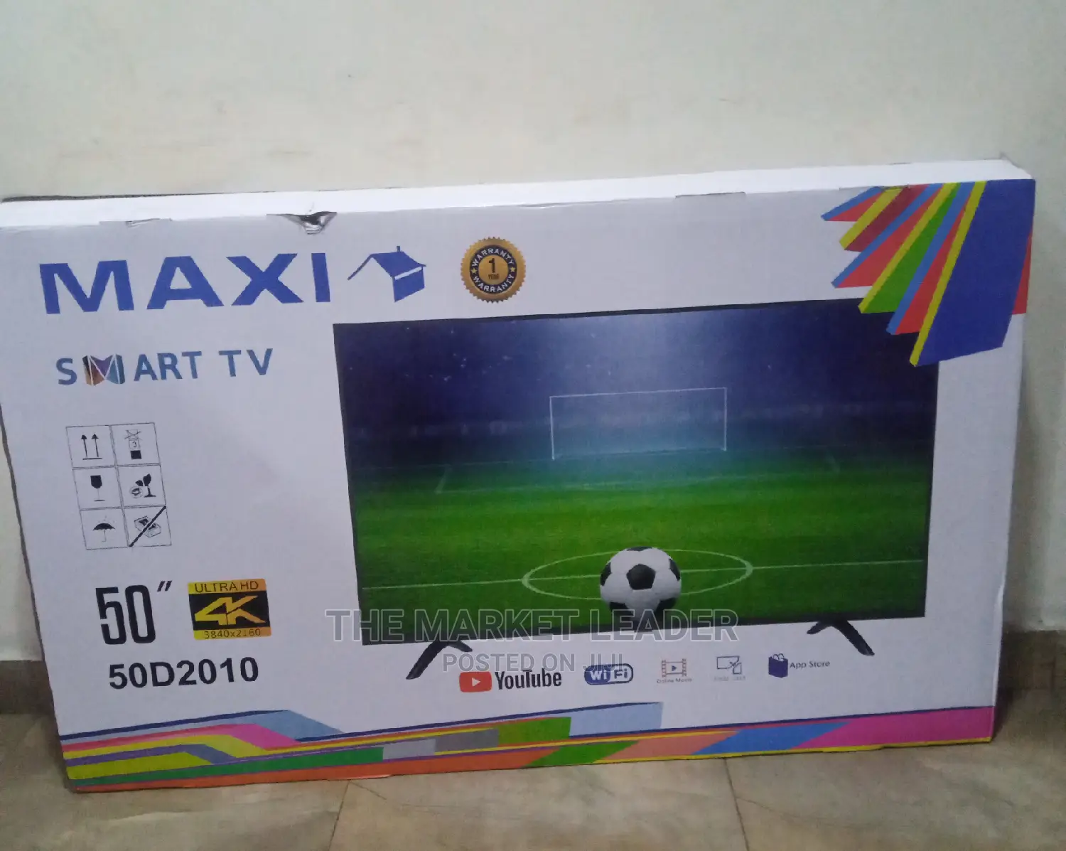 Maxi 50" Smart Tv D2010 Led Tv