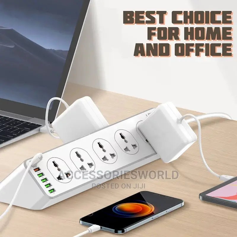 LDNIO SC10610 Power Strip Universal Socket USB
