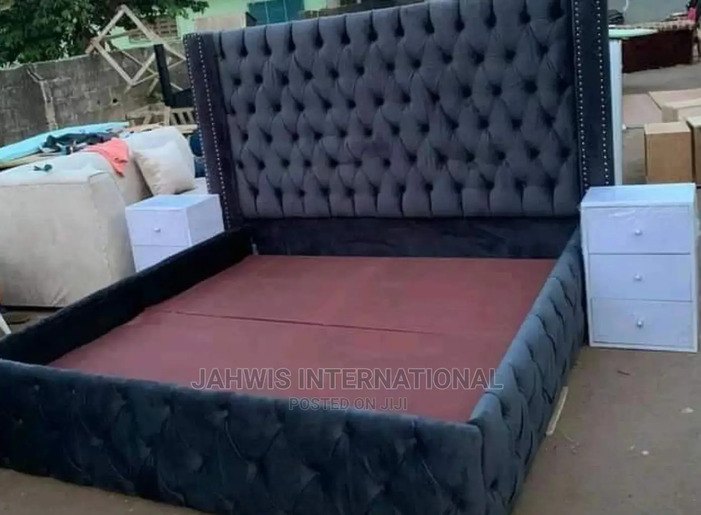 Beautifully Crafted 6by6ft Padded Bed Frame