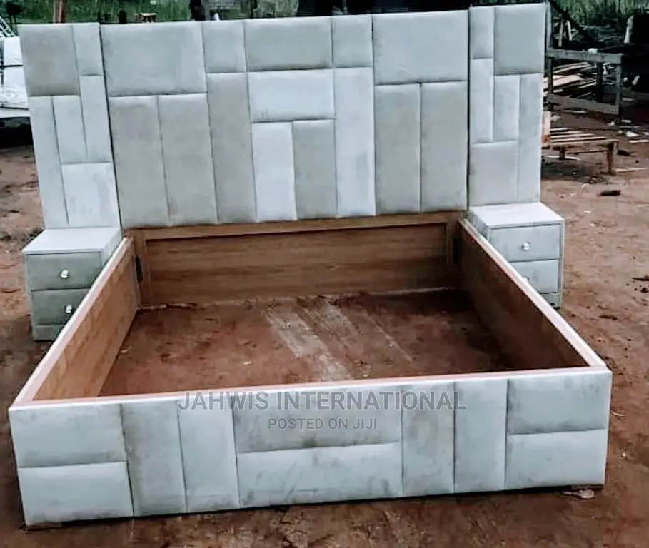 Beautifully Built 6by6 Padded Bed Frame