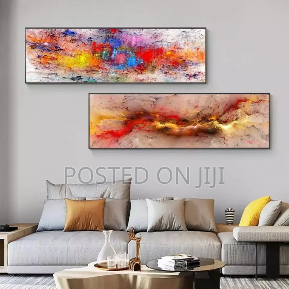 Large Abstract Different Colors Painting