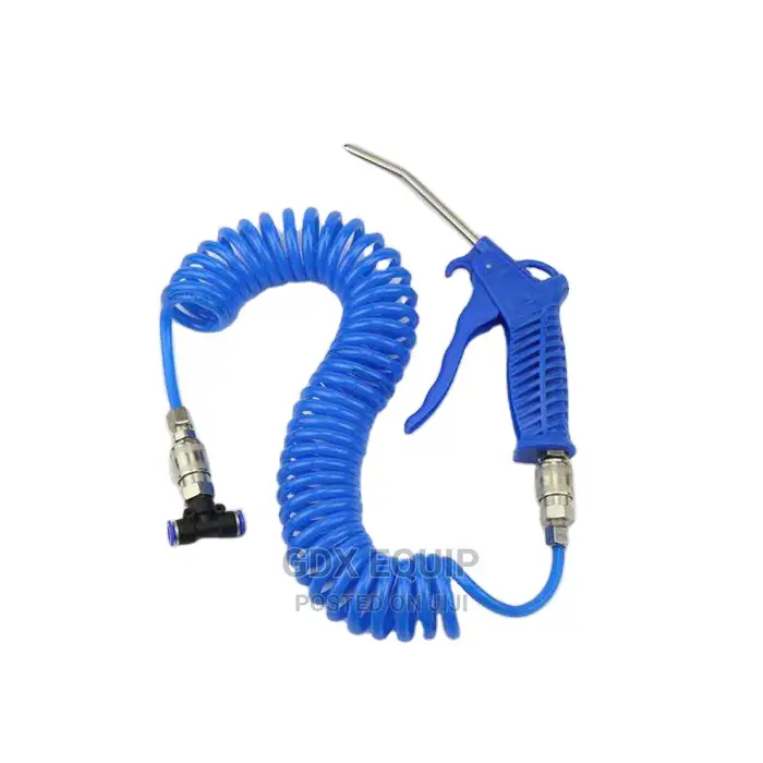 Air Blower Gun Kit With 5 Meter Spiral Polyurethane Hose