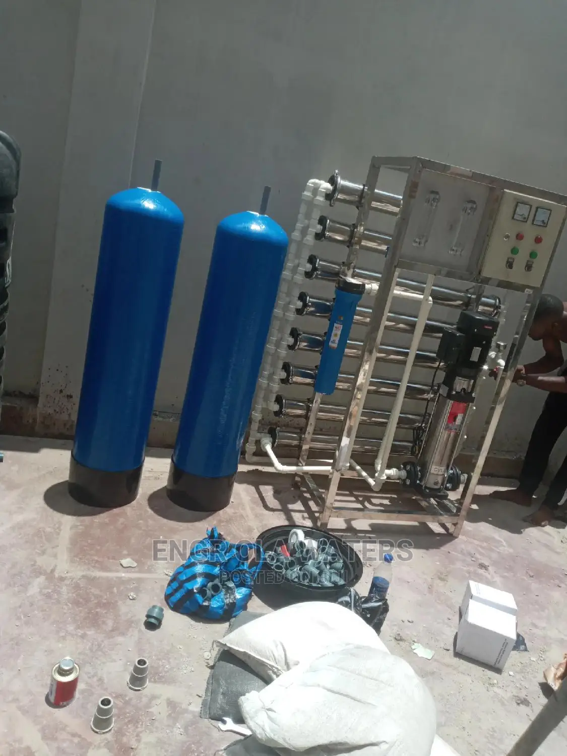 Revenue Osmosis R O Water Treatments Machines 2000 Litres Pe