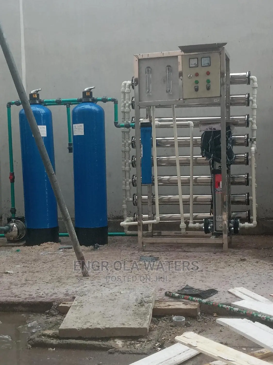 Revenue Osmosis R O Water Treatments Machines 2000 Litres Pe
