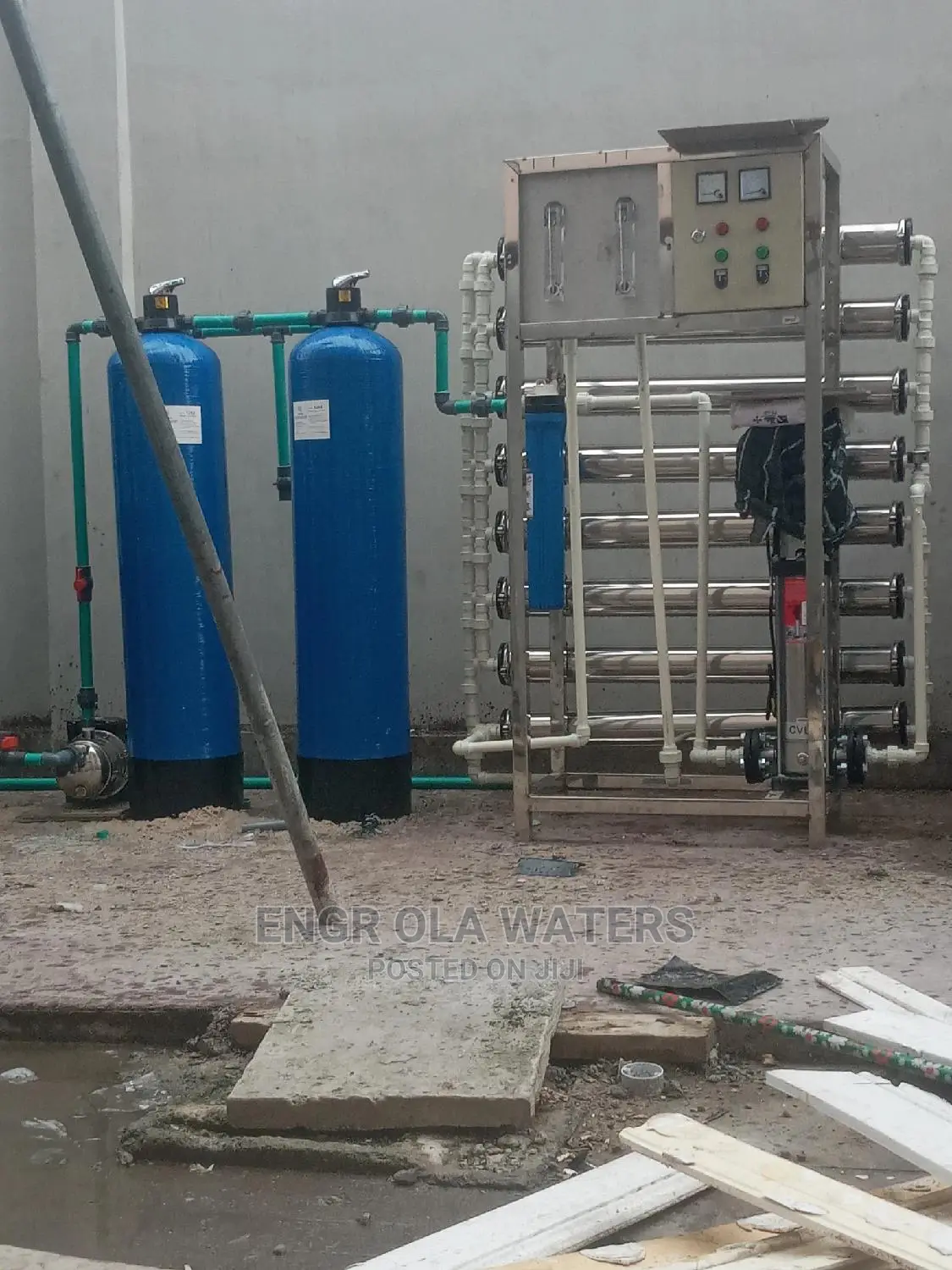 Revenue Osmosis R O Water Treatments Machines 2000 Litres Pe