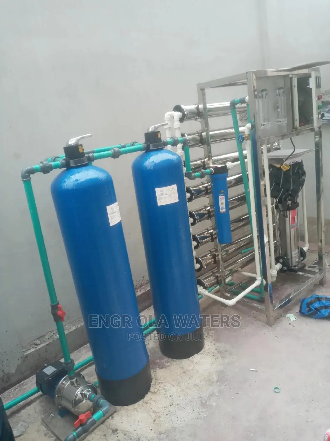 Revenue Osmosis R O Water Treatments Machines 2000 Litres Pe