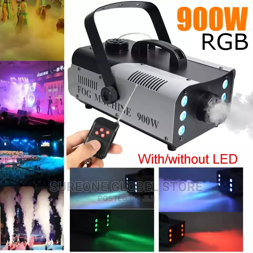 900W Disco Colorful Smoke 3in1 Machine