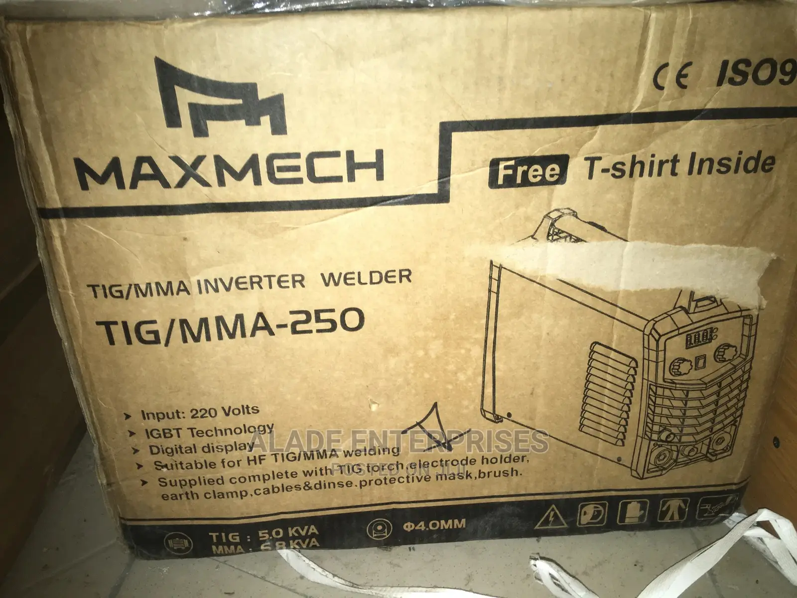 Tig Inverter Welding Machine Mma 250