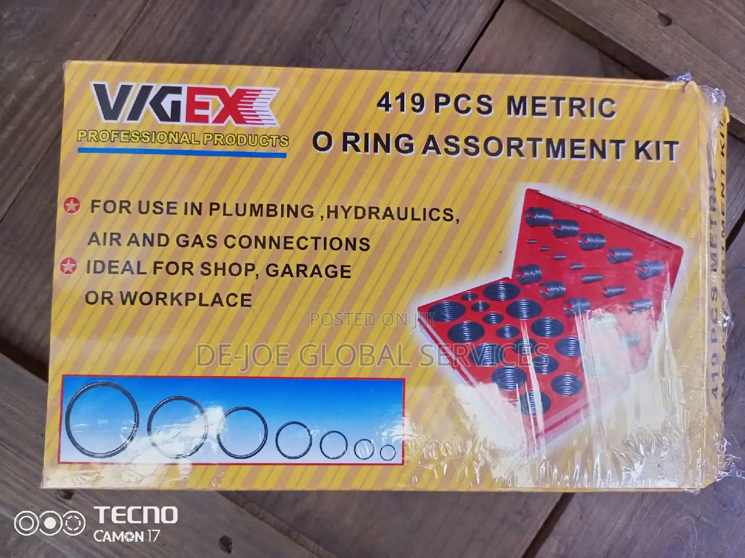 Set of O Ring Kit 419pcs in a Box