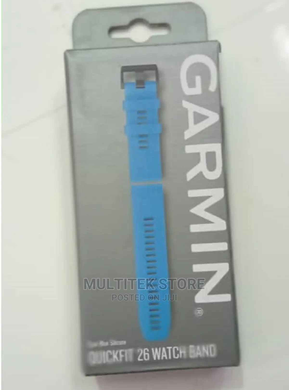 Garmin Quickfit 26 Watch Band ( Cyan Blue Silcone)