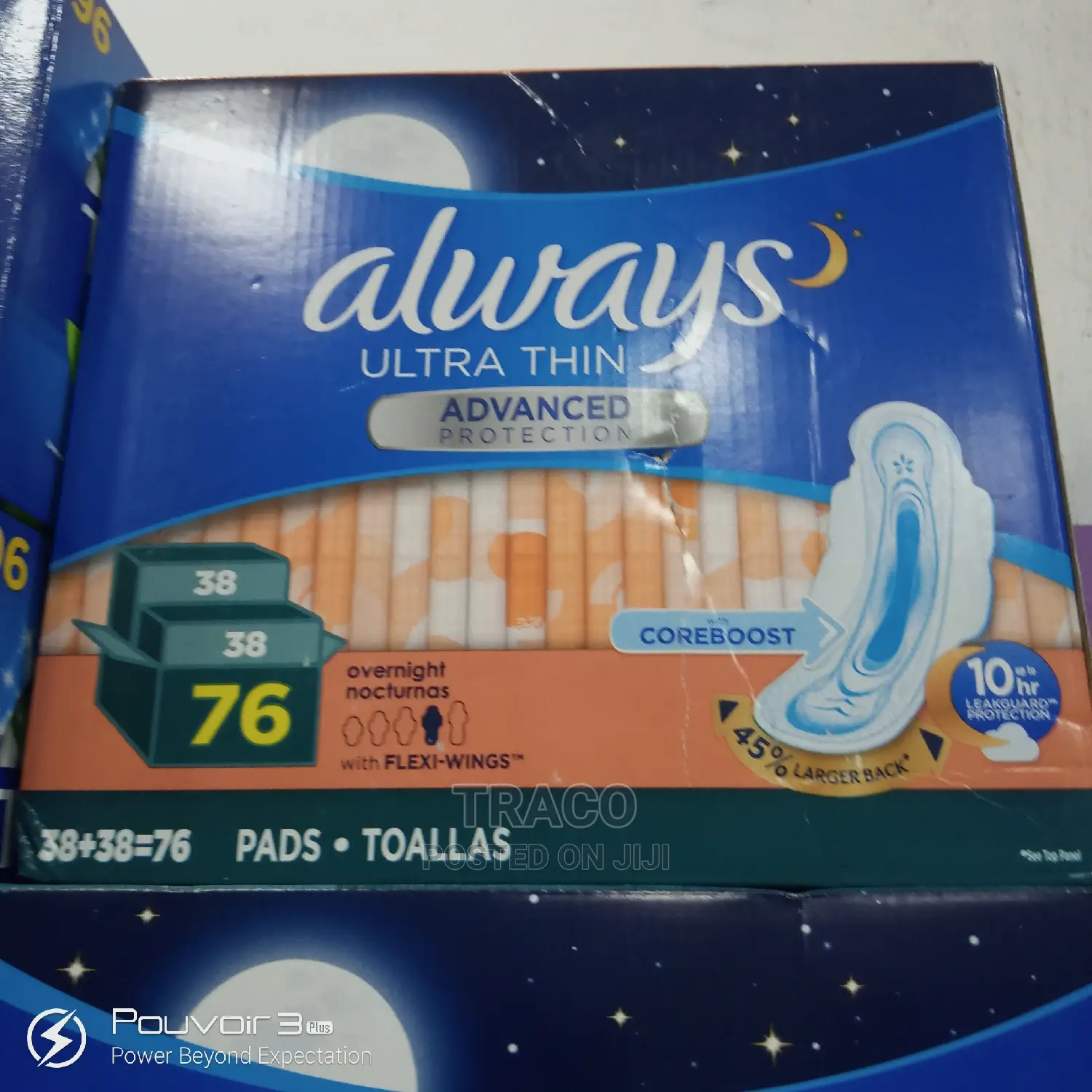 Always Ultra Thin Advanced Protection 76 Counts